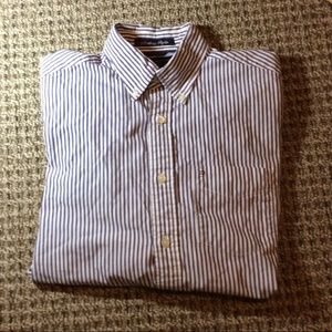 *Tommy* Hilfiger* Casual* Button *Down* Shirt* Sm*